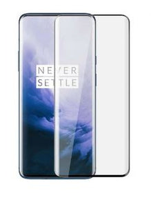 OnePlus 7 Pro Full Glue Tempered Glass Screen Protector - Black