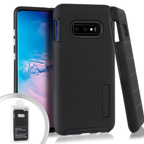 Samsung Galaxy S10e Deluxe Brushed Grip Case - Black