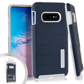 Samsung Galaxy S10e Deluxe Brushed Grip Case - Navy Blue