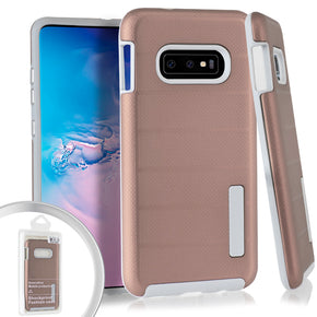 Samsung Galaxy S10e Deluxe Brushed Grip Case - Rose Gold
