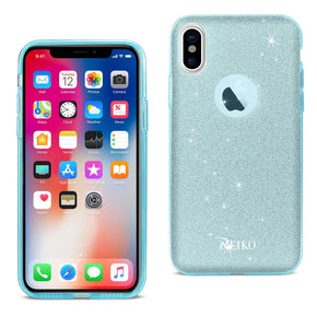 Apple iPhone XS/X TPU Glitter Case Cover