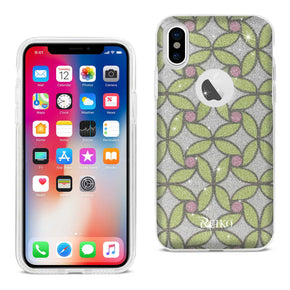 Apple iPhone Xs/X TPU Glitter Design Case Cover