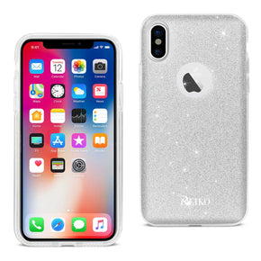 Apple iPhone Xs/X TPU Glitter Case Cover