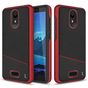 Alcatel Insight Division Series Magnetic Hybrid Case - Black/Red