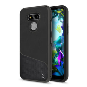 LG Harmony 4 Division Series Case [w/ Built-in Magnetic Plate] - Nylon Black