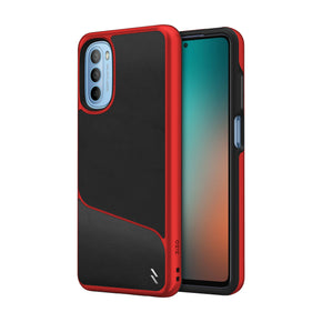Motorola Moto G 5G (2022) Division Series Magnetic Hybrid Case - Black / Red