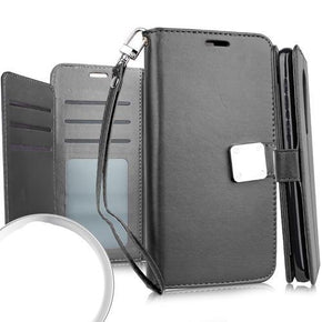 LG Q7 Hybrid Wallet Case Cover