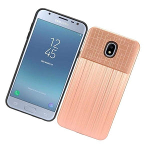 Samsung Galaxy J3 2018 Hybrid Brushed Case Cover