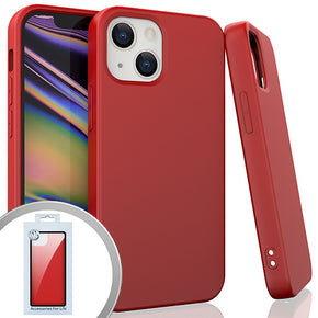Apple iPhone 14/13 (6.1) Matte TPU Case - Red