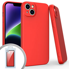 Apple iPhone 14 Plus (6.7) Matte TPU Case - Red
