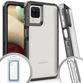 Samsung Galaxy A12 5G Heavy Duty Transparent Hybrid Case