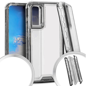 Samsung Galaxy S20 Plus Heavy Duty 3 in 1 Transparent Cover