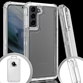 Samsung Galaxy S21 Heavy Duty Transparent Case Cover
