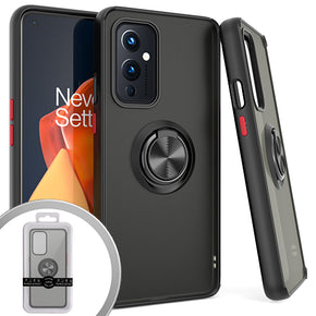 OnePlus 9 Magnetic Ringstand 3 Transparent Smoke Case