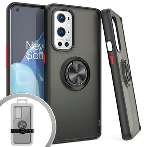 OnePlus 9 Pro Magnetic Ringstand 3 Transparent Smoke Case