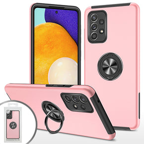 Samsung Galaxy A52 5G Magnetic Ringstand 6 Hybrid Case - Pink
