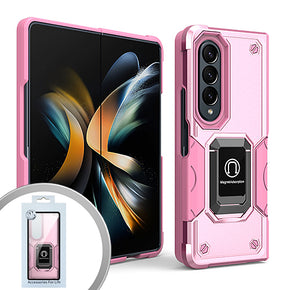 Samsung Galaxy ZFold4 Magnetic Ringstand 8 Hybrid Case - Pink