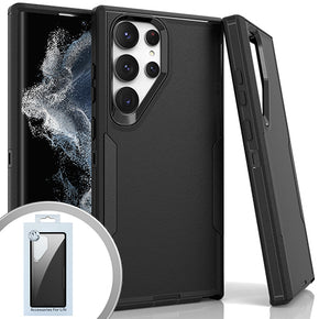 Samsung Galaxy S23 Ultra Slim Dual-Tone Hybrid Case - Black