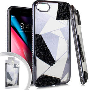 Apple iPhone 8/7 TPU Diamond Design Case Cover