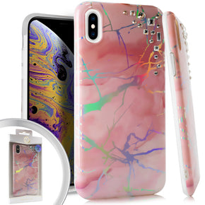 Apple iPhone XS Plus TPU Diamond Design Case Cover