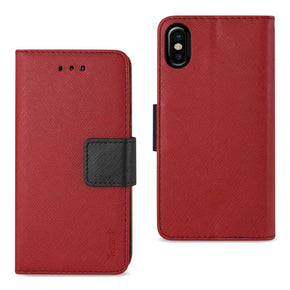 Apple iPhone XS/X Hybrid Wallet Case Cover