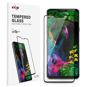 LG G8 ThinQ ZIZO Full Cover Temper Glass