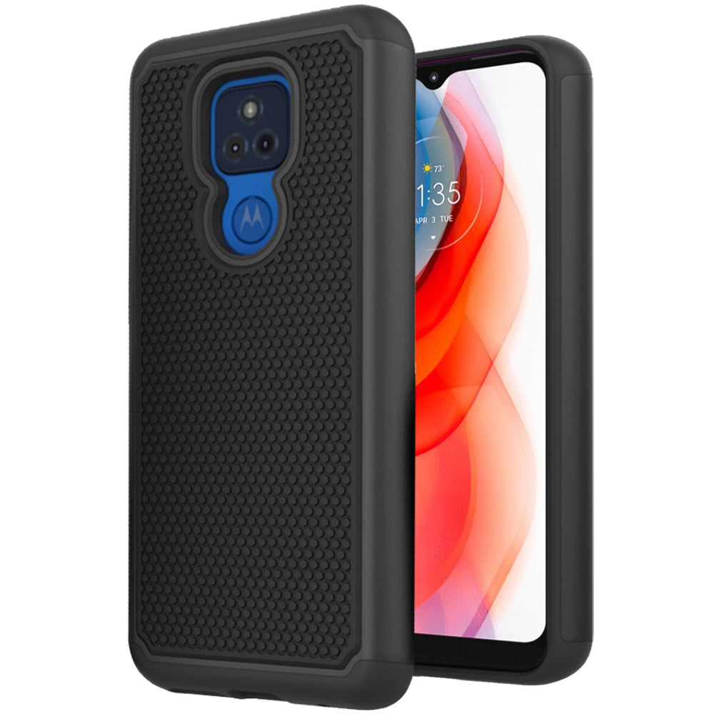 Motorola Moto G Play (2021) Design Transparent Bumper Case - Dream Wireless