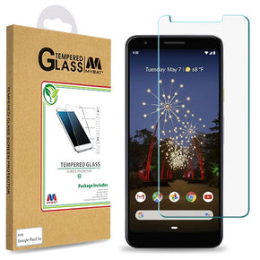 Google Pixel 3a Tempered Glass Screen Protector (2.5D) - Clear