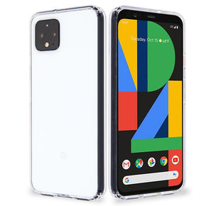Google Pixel 4 Sturdy Gummy Cover - Transparent Clear