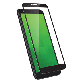Cricket Debut Full Coverage Tempered Glass Screen Protector - Black