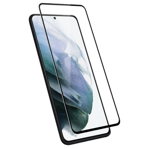 Samsung Galaxy S21 5G Full Coverage Tempered Glass Screen Protector (No Fingerprint Sensor) - Black
