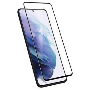 Samsung Galaxy S21 Plus Full Coverage Tempered Glass Screen Protector (No Fingerprint Sensor) - Black