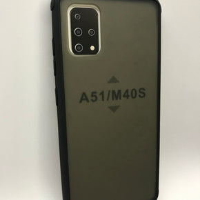 Samsung Galaxy A51 Smoke Transparent Hybrid Case Cover