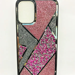 Samsung Galaxy S20 Hybrid Glitter Design Case Cover