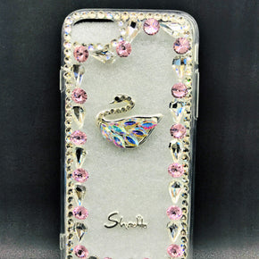 Apple iPhone SE Diamond Stones Case Cover