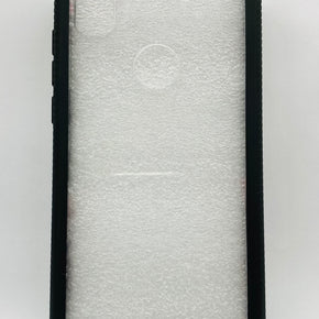 T-Mobile REVVL 4 Matte Bumper Hybrid Case - Transparent Clear