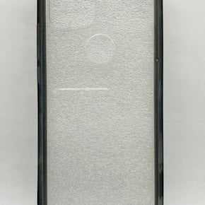 T-Mobile REVVL 4+ Colored Bumper Hybrid Case - Transparent Clear