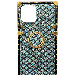 Apple iPhone 12 Pro Max Magnetic Ring Glitter Cover