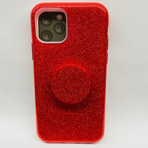 Apple iPhone 11 Pro TPU Glitter Kickstand Case Cover