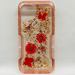 Apple iPhone 11 Pro Luxury Hybrid Design Flowers Case Cover
