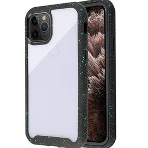 Apple iPhone 11 Pro Max Clear Hybrid Colored Frame Case Cover