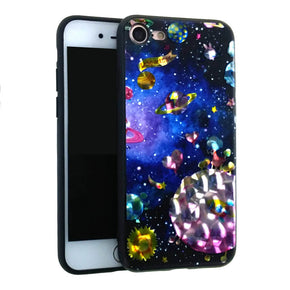 iPhone 8/7 TPU Glitter Design Case Cover