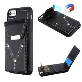 Apple iPhone 6/7/8 Magnetic Wallet Case Cover