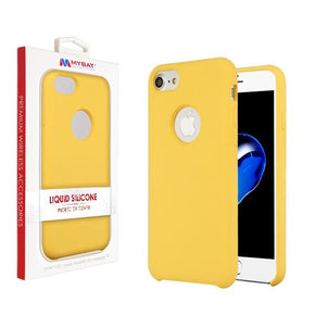 Apple iPhone 8/7 Liquid Silicone Protector Cover - Yellow