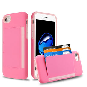 Apple iPhone 6/7/8 Hybrid Card Case Cover