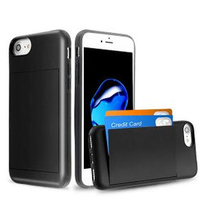 Apple iPhone 6/7/8 Hybrid Card Case Cover