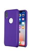 Apple iPhone XS Max Liquid Silicone Protector Cover - Purple