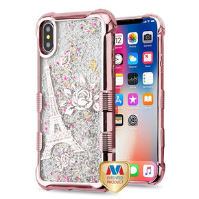 Apple iPhone Xs/X TPU Glitter Design Case Cover