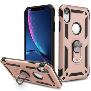 Apple iPhone XR Anti-Drop Hybrid Protector Cover (with Ring Stand)