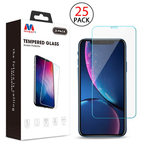 Apple iPhone XR / 11 Tempered Glass Screen Protector (2.5D)(25-pack) - Clear
